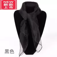 可莉允水兵舞广场舞丝巾儿童舞蹈丝巾演出红色女百搭小方巾防风沙薄纱巾毛巾