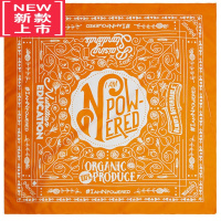 可莉允儿童街舞方巾头巾围巾演出配饰欧美潮牌搭配儿童配饰方巾毛巾