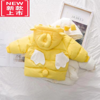 可莉允男女童冬季外套2020女宝宝韩版加厚棉衣中小童棉服会动的翅膀棉袄