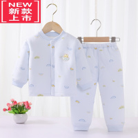 可莉允婴儿秋冬棉衣分体套装男女宝宝夹棉外套加厚保暖衣服新生儿薄棉服