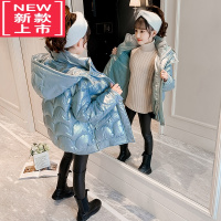 可莉允女童羽绒棉外套2022新款中大童女装儿童冬装加厚棉服12岁洋气棉衣