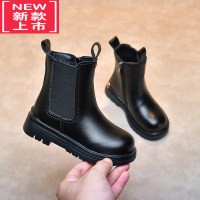 可莉允女童靴儿童马丁靴2022秋季新款加绒保暖靴子短靴烟筒靴皮靴秋冬款
