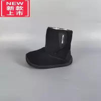 可莉允[紫艺店]童鞋男女童冬季加绒大棉鞋 儿童雪地靴防滑软底