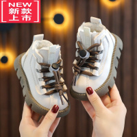 可莉允儿童大棉鞋子男童女童冬鞋短靴加绒加厚宝宝马丁靴子幼童鞋雪地靴