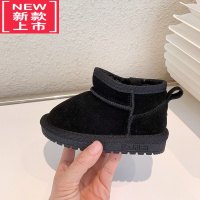 可莉允儿童雪地靴女童雪地棉男童棉靴短靴宝宝棉鞋加厚保暖冬季童鞋