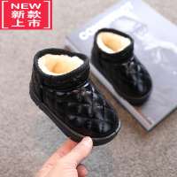 可莉允儿童棉鞋2022年冬季新款加厚加绒保暖雪地靴女童冬鞋软底大棉鞋潮