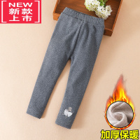 可莉允女童打底裤外穿秋冬款2022新款儿童裤子加厚女宝宝保暖棉裤洋气潮保暖裤