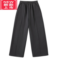 可莉允童装22冬季新品儿童保暖棉质烟管裤亲子休闲百搭宽松阔腿长裤保暖裤