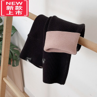 可莉允儿童打底裤加绒加厚新款洋气外穿秋冬一体绒棉裤女童薄绒保暖裤子