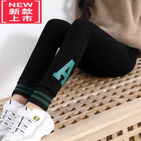 可莉允女童打底裤加绒加厚冬季外穿儿童裤子中大童一体绒保暖裤春秋