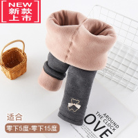 可莉允女童棉裤冬季三层加厚加绒宝宝夹棉北方特厚保暖外穿儿童打底裤子保暖裤