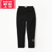 可莉允一条过冬 加厚款 儿童小棉裤 保暖裤女童丝绵打底裤子 中大童冬款