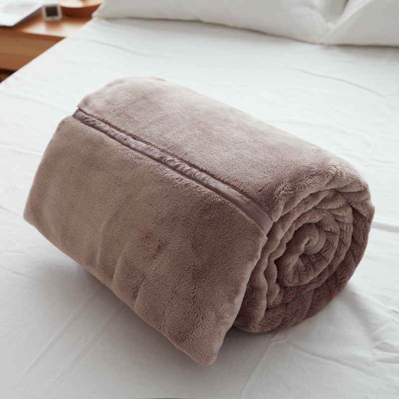 毛毯被子法兰绒毯单双人保暖珊瑚绒毯子午睡盖毯加厚床单