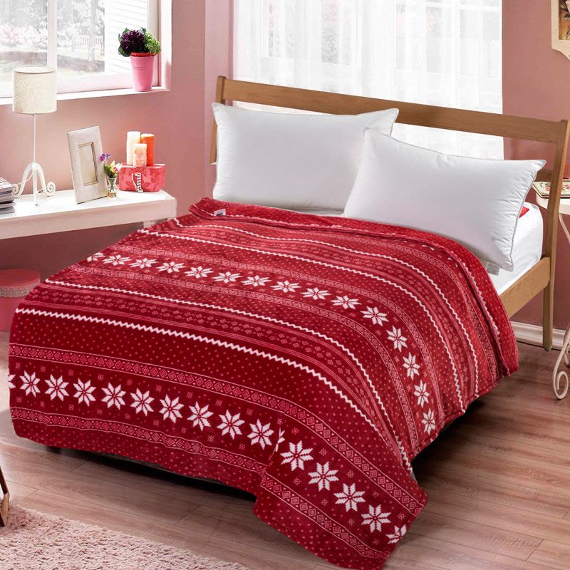 180*200cm 珊瑚绒毛毯子冬季床单薄款夏季空调毯法兰绒毯图片