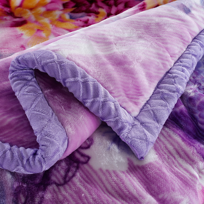 冬季用拉舍尔毛毯被子加厚双层珊瑚绒毯子双人学生宿舍床单人盖毯