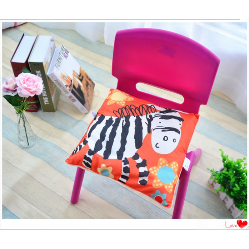 小学生幼儿园宝宝餐椅垫坐垫卡通连体儿童凳垫可拆洗写名订制