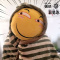 滑稽抱枕插手二次元毛绒公仔害怕脸猥琐的郭蜀黍大表情包礼物