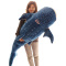 卡通毛绒玩具 鲸鱼大布娃娃靠垫 大号鲨鱼蓝鲸儿童抱枕公仔