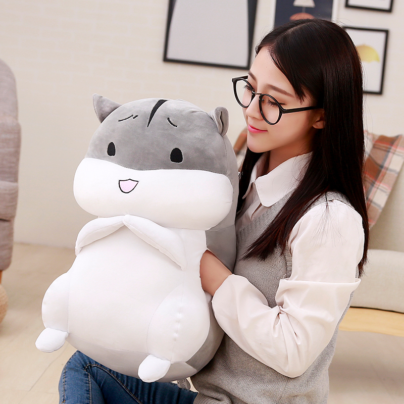 仓鼠暖手抱枕公仔毛绒玩具女生可爱娃娃玩偶礼物萌超