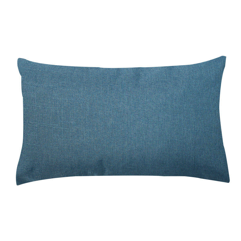 纯色长方形靠枕抱枕办公室沙发腰枕套芯客厅卧室床头靠枕垫简约