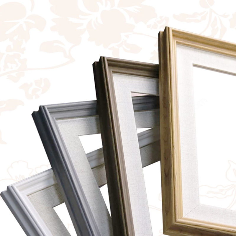 现代简约油画框外框挂墙创意相框画框装裱客厅家居数字油画框定制