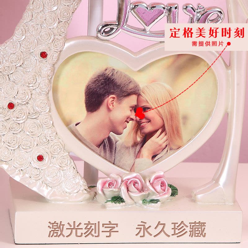 纪念日创意定制结婚礼品新婚婚庆台灯摆件送结婚新人的礼物实用图片