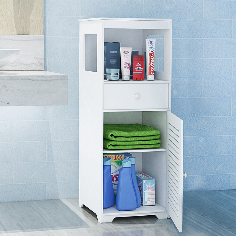 卫生间置物架置物柜浴室收纳柜洗手间收纳架落地储物厕所用品用具