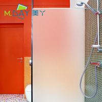 静电办公室磨砂玻璃贴膜透光不透明浴室卫生间窗花窗户窗玻璃贴纸