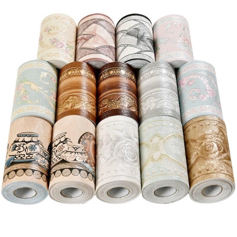 自粘腰线贴客厅边踢脚线防水防油瓷砖墙线条带胶贴纸