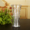 简约创意加厚透明玻璃水培花瓶富贵竹百合干花客厅装饰摆件插花器