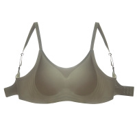 可莉允FEFR无痕内衣果冻条女无钢圈文胸小胸显大聚拢收副乳少女胸罩胸罩