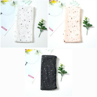 可莉允日系透明薄纱月亮星星蕾丝袜子仙女软妹中筒袜堆堆袜夏天薄款春秋丝袜