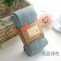 可莉允秋冬款灰色麻花打底裤袜秋季中厚丝袜加厚连体袜棉连裤袜打底袜丝袜