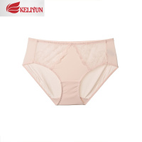 可莉允安莉芳棉质底裆舒适内裤女性感蕾丝低腰包臀三角裤E2W0061内裤