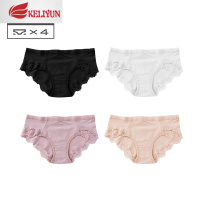 可莉允有棵树内裤女棉透气中腰女士三角底裤蕾丝少女日系可爱女生裤头内裤