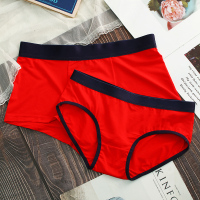 可莉允牛年本命年红色喜庆结婚可爱卡通情侣男士四角女三角内裤棉裤头内裤