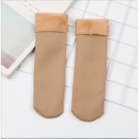 可莉允结婚大红色秋冬雪地袜 本命年保暖加厚加绒男女地板袜 雪地靴袜子袜子