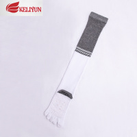 可莉允瑜伽袜子女长筒袜秋冬日系过膝袜五指防滑护膝舞蹈袜拼色微压长袜袜子