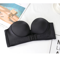 可莉允穿婚纱的内衣专用无肩带无吊带文胸女礼服防滑隐形聚拢无钢圈胸罩胸罩