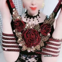 可莉允欧洲站亮钻超聚拢无钢圈美背前扣文胸小胸上托中厚杯时尚网红新款胸罩