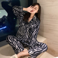 可莉允睡衣女春秋长袖金丝绒性感韩版薄款大码秋冬季珊瑚绒女家居服套装睡衣