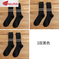 可莉允毛堆堆袜女秋冬厚中长筒百搭潮流个性配马丁靴的袜子高腰袜子女袜子