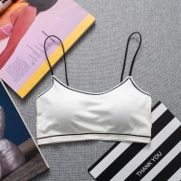 可莉允网红爆款美背打底内搭运动吊带背心高中学生少女内衣裹胸抹胸文胸抹胸