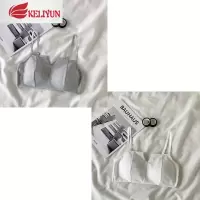 可莉允美背内衣聚拢少女抹胸性感无钢圈学生文胸防走光薄款吊带裹胸夏季抹胸