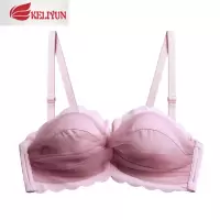 可莉允内衣女小胸聚拢显大平胸专用无肩带文胸隐形防滑无钢圈抹胸裹胸罩抹胸