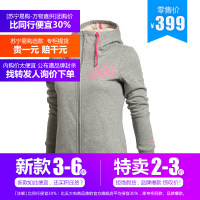 AWDJ626李宁Lining2018新款女装运动生活系列开衫连帽卫衣外套 运动服