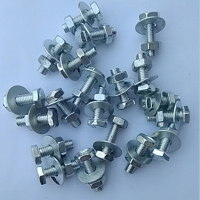 帮客材配 鑫国盛 地角螺丝 材质:螺纹钢 规格: 8x25mm,单价:0.3元/颗,1000颗/件 一件起售