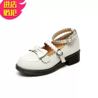 金三志半岛鞋屋]复古玛丽珍鞋女lolita洛丽塔鞋子日系JK鞋原创皮休闲鞋