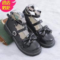 金三志鞋洛丽塔娃娃鞋jk女lolita马丁靴日系时尚可爱软妹鞋子萝莉小皮鞋休闲鞋