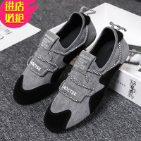 金三志男鞋2020年新款夏季豆豆鞋男社会精小伙透气潮流老北京布鞋夏天休闲鞋